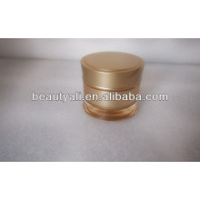 Round Waist Plastic Cosmetic Jar 15ml 30ml 50ml